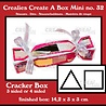 Crealies Create A Box Dies Cracker Mini (CCABM32) Crealies Create A Box Dies Cracker Mini (CCABM32)
