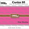 Crealies Cardzz Dies Mini Slimline met Postzegelrand (CLCZ93) Crealies Cardzz Dies Mini Slimline met Postzegelrand (CLCZ93)