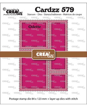 Crealies Cardzz Dies Postzegelframe Odette (CLCZ579)