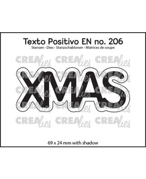 Crealies Texto Positivo Dies Xmas (POSEN206)
