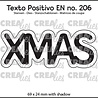 Crealies Texto Positivo Dies Xmas (POSEN206) Crealies Texto Positivo Dies Xmas (POSEN206)