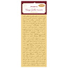 Stamperia Vintage Golden Transfer Writing (DFLRGT01) Stamperia Vintage Golden Transfer Writing (DFLRGT01)