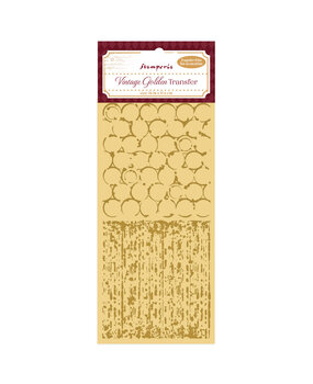 Stamperia Vintage Golden Transfer Backgrounds (DFLRGT03)