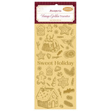 Stamperia Vintage Golden Transfer Sweet Holiday (DFLRGT04)