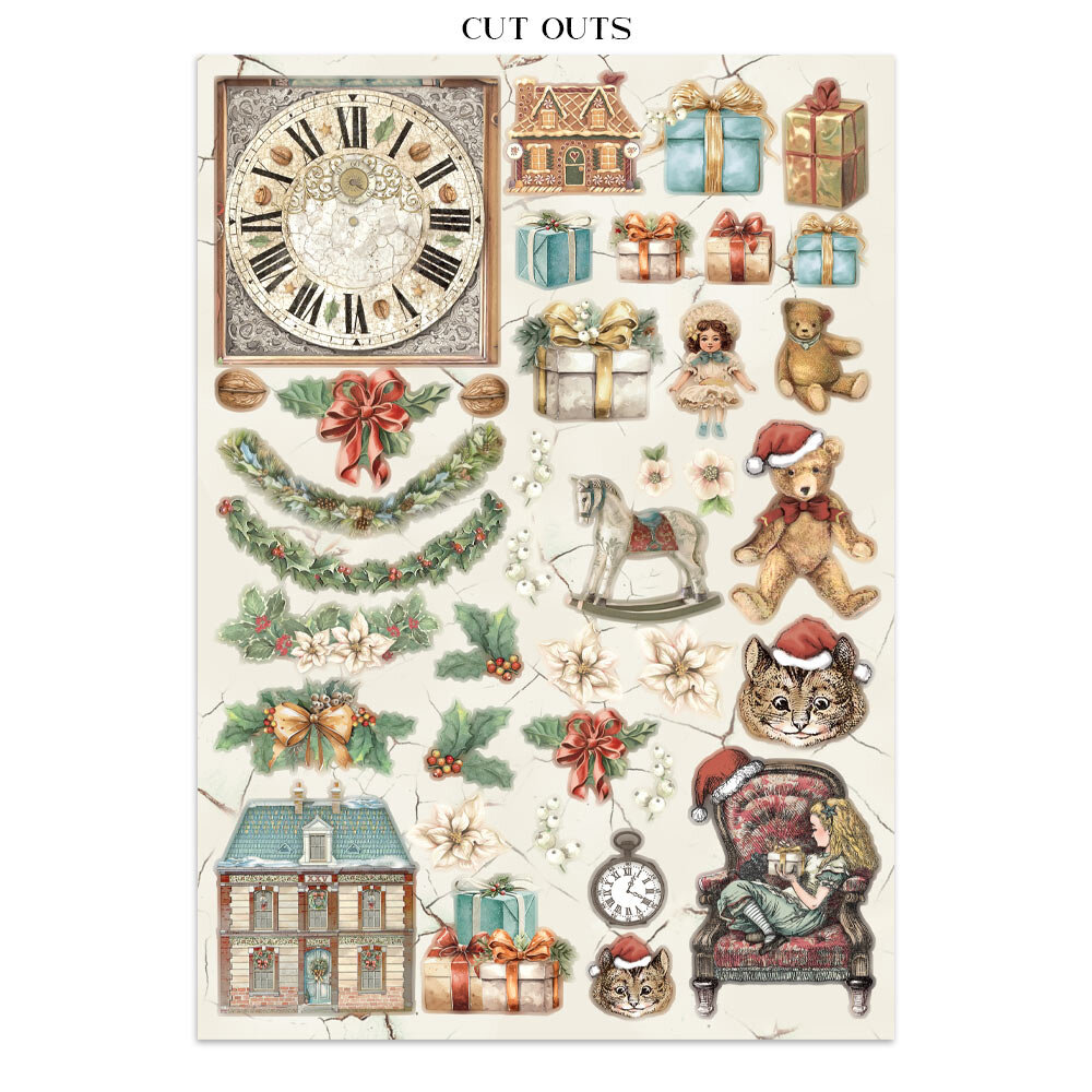 Stamperia Alice in Christmas Junk Journal (SBJK03) Stamperia Alice in Christmas Junk Journal (SBJK03)