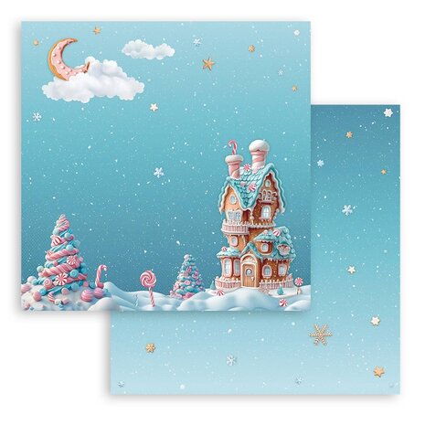 Stamperia Candy Christmas 8x8 Inch Paper Pack (SBBS129) Stamperia Candy Christmas 8x8 Inch Paper Pack (SBBS129)