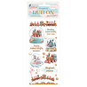 Stamperia Candy Christmas Rub-on 4x8,5 Inch Snowglobes (DFLRB174) Stamperia Candy Christmas Rub-on 4x8,5 Inch Snowglobes (DFLRB174)