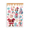 Stamperia Candy Christmas A5 Washi Pad (SBW22) Stamperia Candy Christmas A5 Washi Pad (SBW22)
