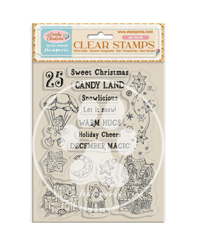 Stamperia Candy Christmas Clear Stamp (WTK223) Stamperia Candy Christmas Clear Stamp (WTK223)