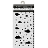 Stamperia Candy Christmas Thick Stencil 12X25cm Clouds (KSTDL124) Stamperia Candy Christmas Thick Stencil 12X25cm Clouds (KSTDL124)