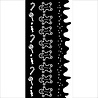 Stamperia Candy Christmas Thick Stencil 12X25cm Stripes (KSTDL125) Stamperia Candy Christmas Thick Stencil 12X25cm Stripes (KSTDL125)