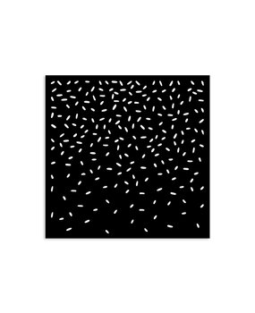 Stamperia Candy Christmas Thick Stencil 12X12cm Drippling with Sugar Sparkling (KSTDS51)