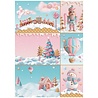 Stamperia Candy Christmas A4 Rice Paper Cards (DFSA41051) Stamperia Candy Christmas A4 Rice Paper Cards (DFSA41051)