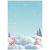 Stamperia Candy Christmas A6 Rice Paper Backgrounds (DFSAK6043) Stamperia Candy Christmas A6 Rice Paper Backgrounds (DFSAK6043)