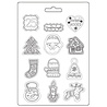 Stamperia Candy Christmas A5 Soft Mould Elements (K3PTA5675) Stamperia Candy Christmas A5 Soft Mould Elements (K3PTA5675)