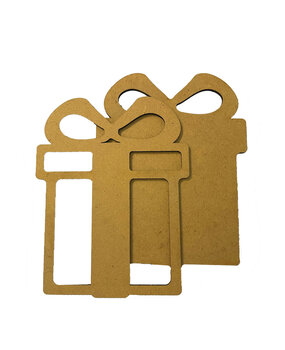 Stamperia Candy Christmas MDF Crafty Shapes Blanks Gift (KLSM60)