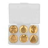 Stamperia Candy Christmas Set of 6 Seals (WAXSL09)