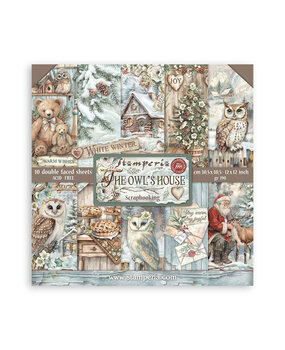 Stamperia The Owl's House 12x12 Inch Paper Pack (SBBL174) Stamperia The Owl's House 12x12 Inch Paper Pack (SBBL174)
