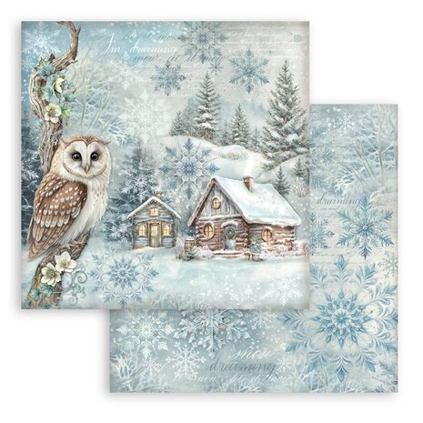 Stamperia The Owl's House 12x12 Inch Paper Pack (SBBL174) Stamperia The Owl's House 12x12 Inch Paper Pack (SBBL174)