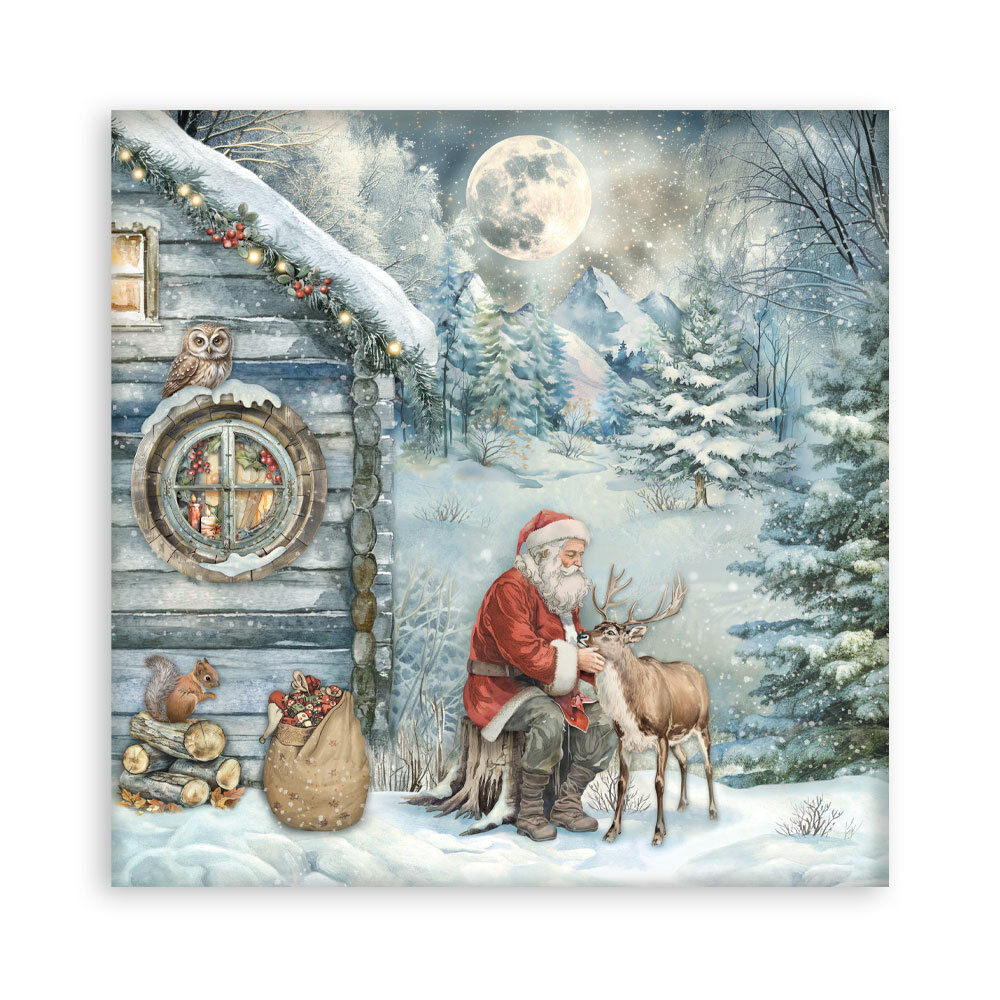 Stamperia The Owl's House 12x12 Inch Single Face Paper Pack (SBBXLB28) Stamperia The Owl's House 12x12 Inch Single Face Paper Pack (SBBXLB28)