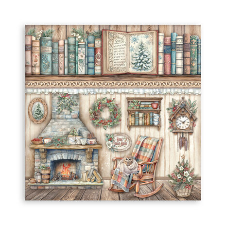 Stamperia The Owl's House 12x12 Inch Single Face Paper Pack (SBBXLB28) Stamperia The Owl's House 12x12 Inch Single Face Paper Pack (SBBXLB28)