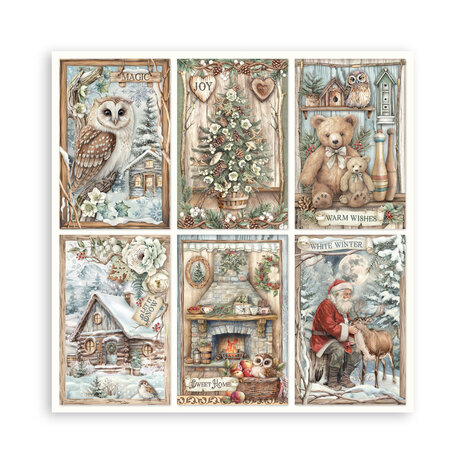 Stamperia The Owl's House 12x12 Inch Single Face Paper Pack (SBBXLB28) Stamperia The Owl's House 12x12 Inch Single Face Paper Pack (SBBXLB28)