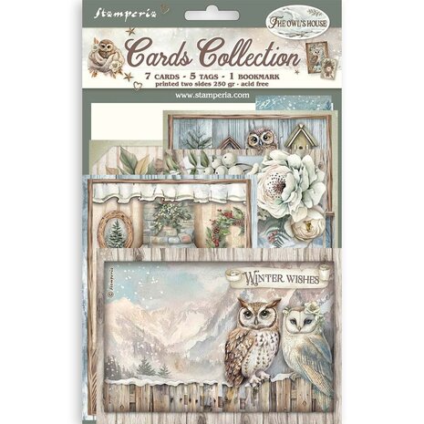 Stamperia The Owl's House Cards Collection (SBCARD31) Stamperia The Owl's House Cards Collection (SBCARD31)