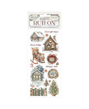 Stamperia The Owl's House Rub-on 4x8,5 Inch Cottage (DFLRB178) Stamperia The Owl's House Rub-on 4x8,5 Inch Cottage (DFLRB178)