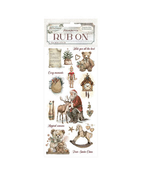 Stamperia The Owl's House Rub-on 4x8,5 Inch Teddy Bears (DFLRB179) Stamperia The Owl's House Rub-on 4x8,5 Inch Teddy Bears (DFLRB179)