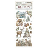 Stamperia The Owl's House Rub-on 4x8,5 Inch Wildlife (DFLRB180)