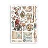 Stamperia The Owl's House A5 Washi Pad (SBW23) Stamperia The Owl's House A5 Washi Pad (SBW23)