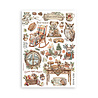 Stamperia The Owl's House A5 Washi Pad (SBW23) Stamperia The Owl's House A5 Washi Pad (SBW23)