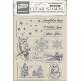 Stamperia The Owl's House Clear Stamp (WTK224)