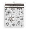 Stamperia The Owl's House Thick Stencil 20X25cm Snowflakes (KSTD184) Stamperia The Owl's House Thick Stencil 20X25cm Snowflakes (KSTD184)