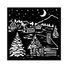 Stamperia The Owl's House Thick Stencil Assortment (9pcs) (KSTDX05) Stamperia The Owl's House Thick Stencil Assortment (9pcs) (KSTDX05)