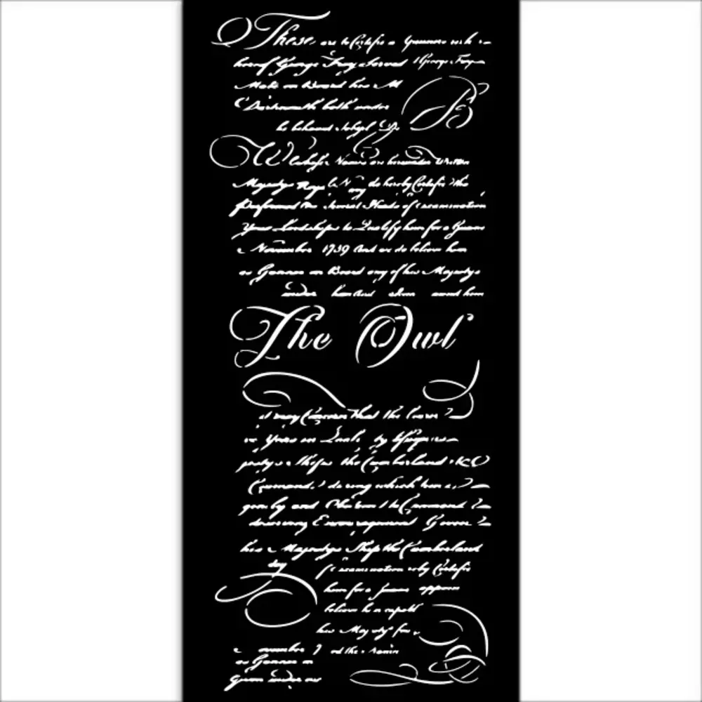 Stamperia The Owl's House Thick Stencil Assortment (9pcs) (KSTDX05) Stamperia The Owl's House Thick Stencil Assortment (9pcs) (KSTDX05)