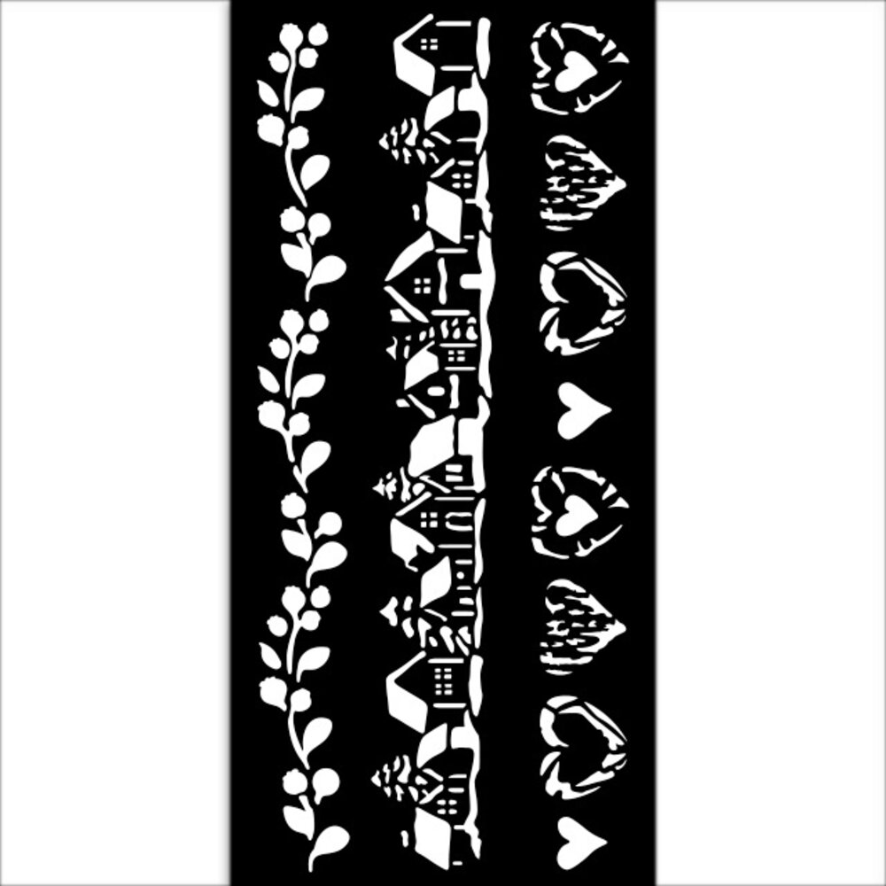 Stamperia The Owl's House Thick Stencil Assortment (9pcs) (KSTDX05) Stamperia The Owl's House Thick Stencil Assortment (9pcs) (KSTDX05)