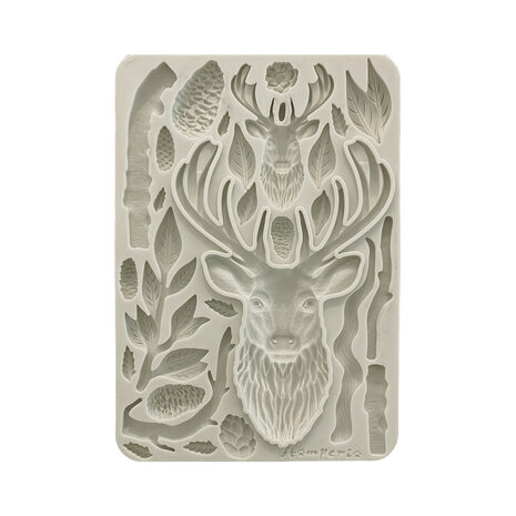 Stamperia The Owl's House A5 Silicon Mould Deer (KACMA542)