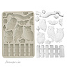 Stamperia The Owl's House A5 Silicon Mould Owls and Branch (KACMA585) Stamperia The Owl's House A5 Silicon Mould Owls and Branch (KACMA585)
