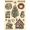 Stamperia The Owl's House Wooden Shapes A5 (KLSP187) Stamperia The Owl's House Wooden Shapes A5 (KLSP187)