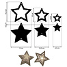 Stamperia The Owl's House MDF Crafty Shapes Blanks Stars (KLSM62) Stamperia The Owl's House MDF Crafty Shapes Blanks Stars (KLSM62)