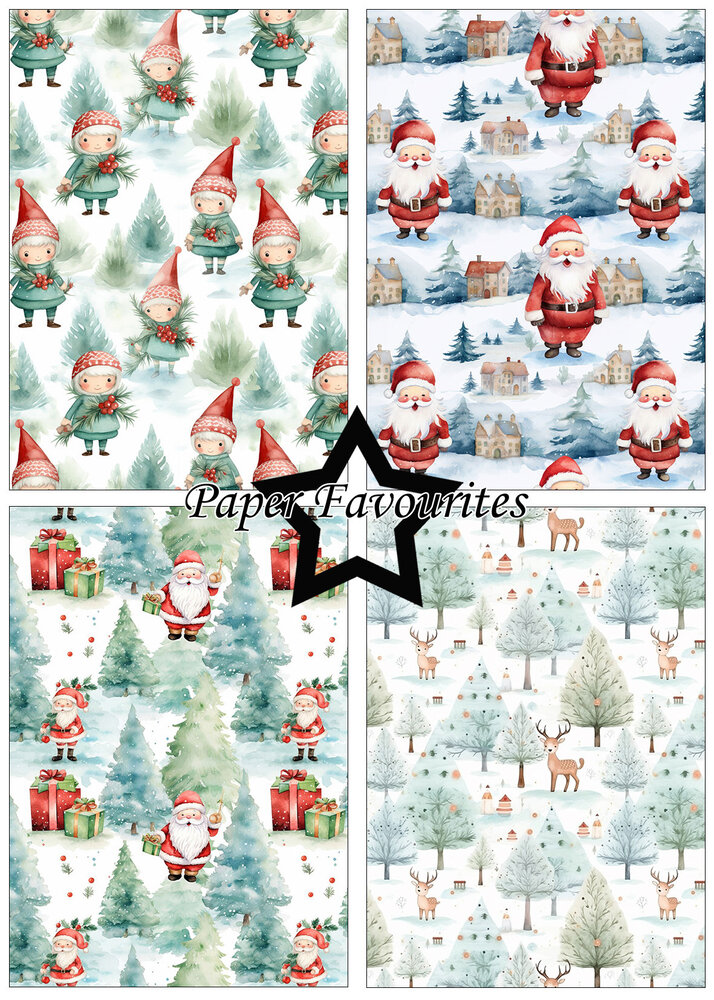 Paper Favourites Christmas Scenes A5 Paper Pad (PFA187) Paper Favourites Christmas Scenes A5 Paper Pad (PFA187)