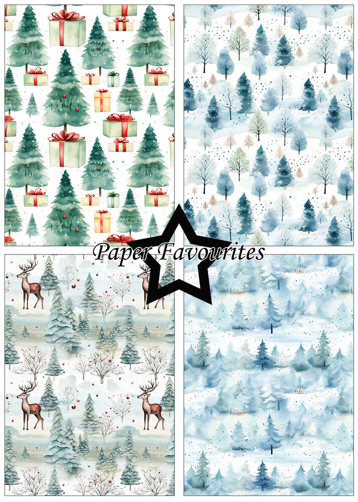 Paper Favourites Christmas Scenes A5 Paper Pad (PFA187) Paper Favourites Christmas Scenes A5 Paper Pad (PFA187)