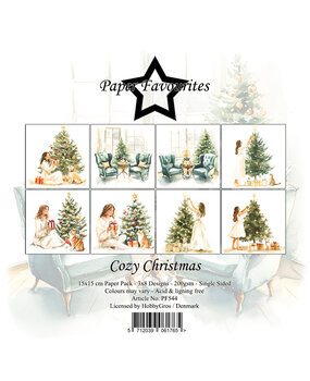 Paper Favourites Cozy Christmas 6x6 Inch Paper Pad (PF544) Paper Favourites Cozy Christmas 6x6 Inch Paper Pad (PF544)