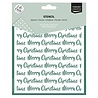 Vaessen Creative PRE-ORDER Stencil Merry Christmas (CAR0114) Vaessen Creative PRE-ORDER Stencil Merry Christmas (CAR0114)
