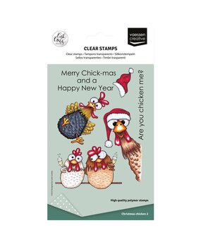 Vaessen Creative Clear Stamps Kerstkippen 2 (CAR0104) Vaessen Creative Clear Stamps Kerstkippen 2 (CAR0104)