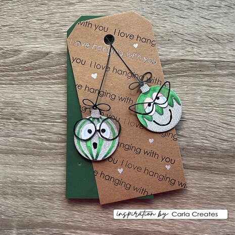 Vaessen Creative Clear Stamps Kerstballen (CAR0105) Vaessen Creative Clear Stamps Kerstballen (CAR0105)