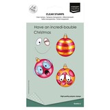 Vaessen Creative Clear Stamps Kerstballen 2 (CAR0106)