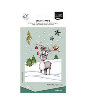 Vaessen Creative Clear Stamps Reindeer & co 2 (CAR0110) Vaessen Creative Clear Stamps Reindeer & co 2 (CAR0110)