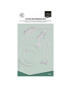 Vaessen Creative Snijmal + Embossen Christmas Ornaments (CAR0102) Vaessen Creative Snijmal + Embossen Christmas Ornaments (CAR0102)